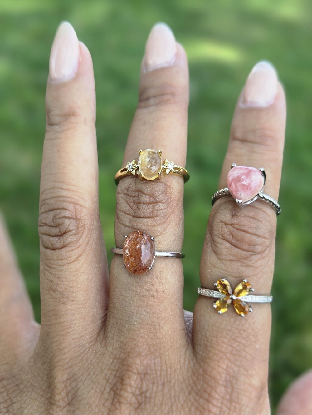Build Your Own Stack Of 3 (Dainty Rings) - $85 ❤️
